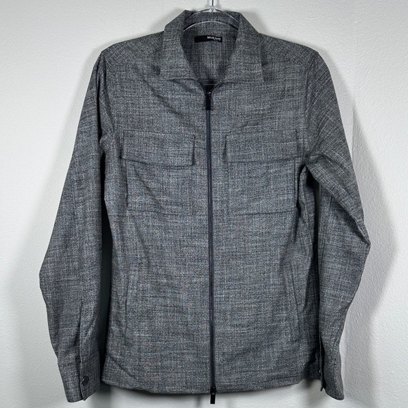 Murano Other - Murano Slim Fit Charcoal Gray Lightweight Zip Front Jacket Men’s Small
